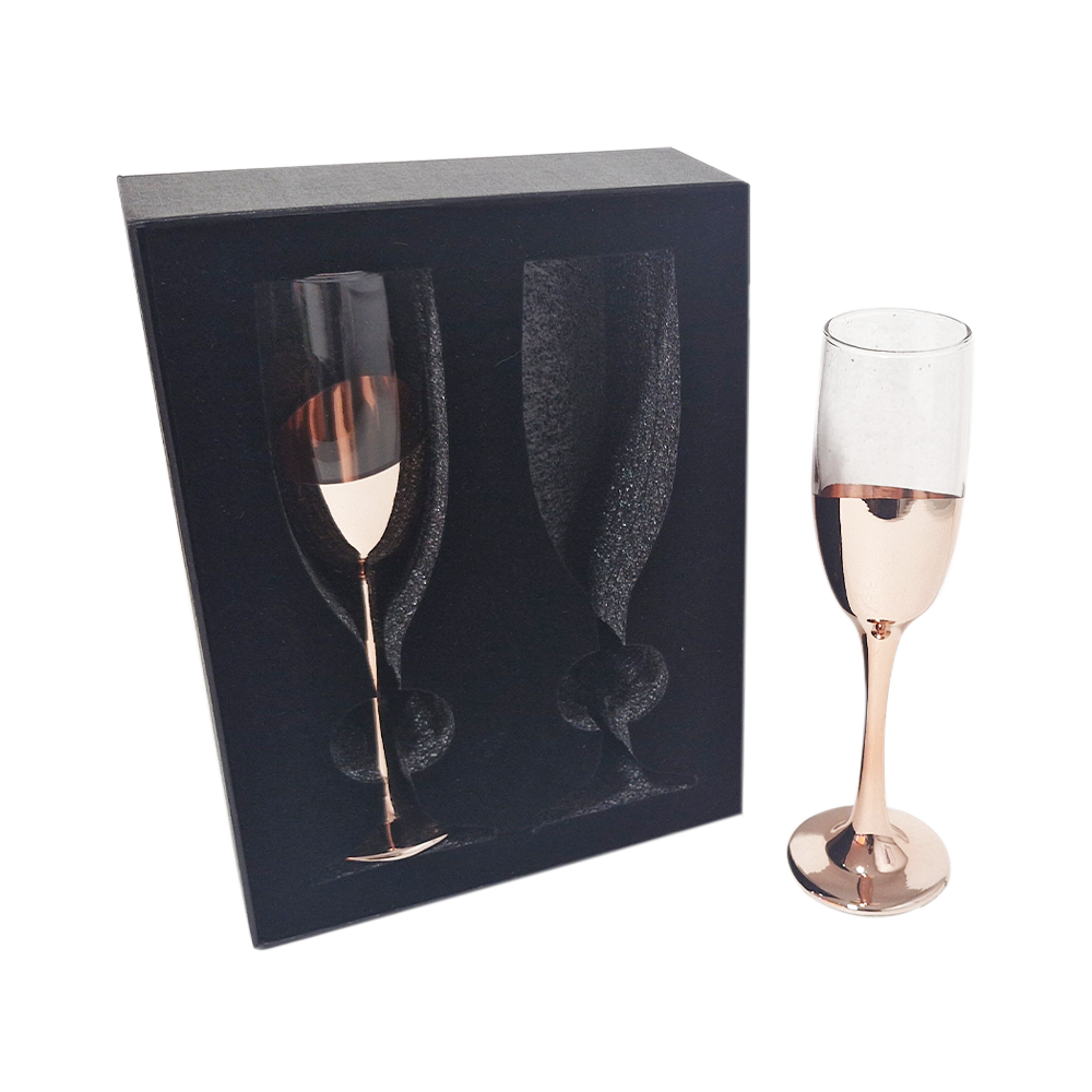 SET 2 COPAS ESPUMANTES EMBER 190ML DELUXE - 3