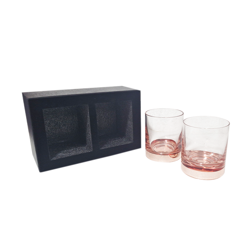SET 2 VASOS WHISKY EMBER 350ML DELUXE - 1