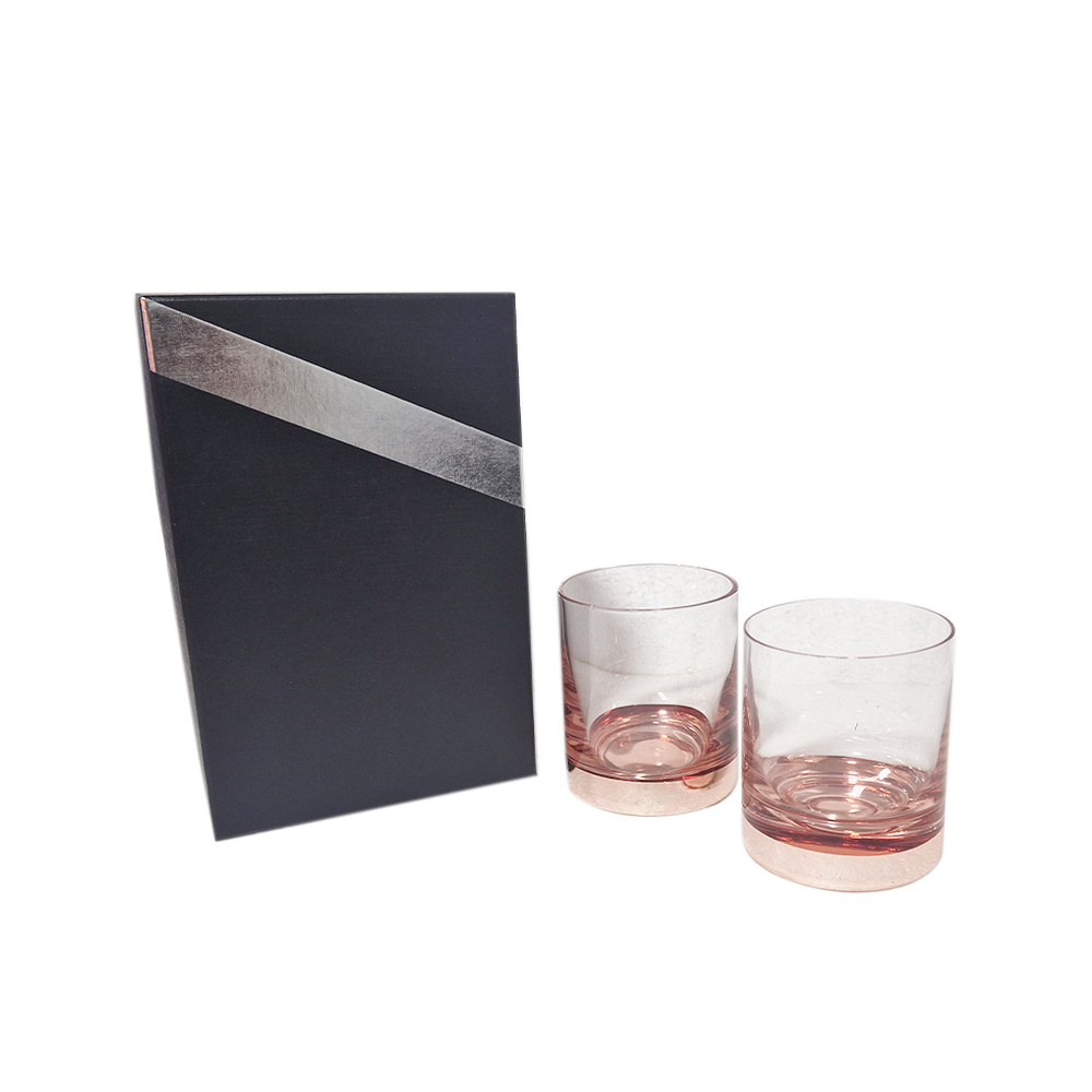 SET 2 VASOS WHISKY EMBER 350ML DELUXE - 3