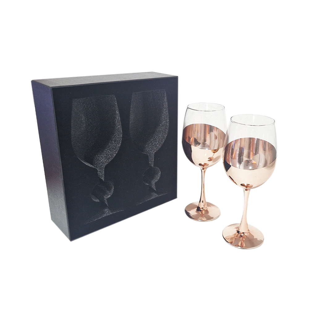 SET 2 COPAS VINO EMBER 450ML DELUXE - 3
