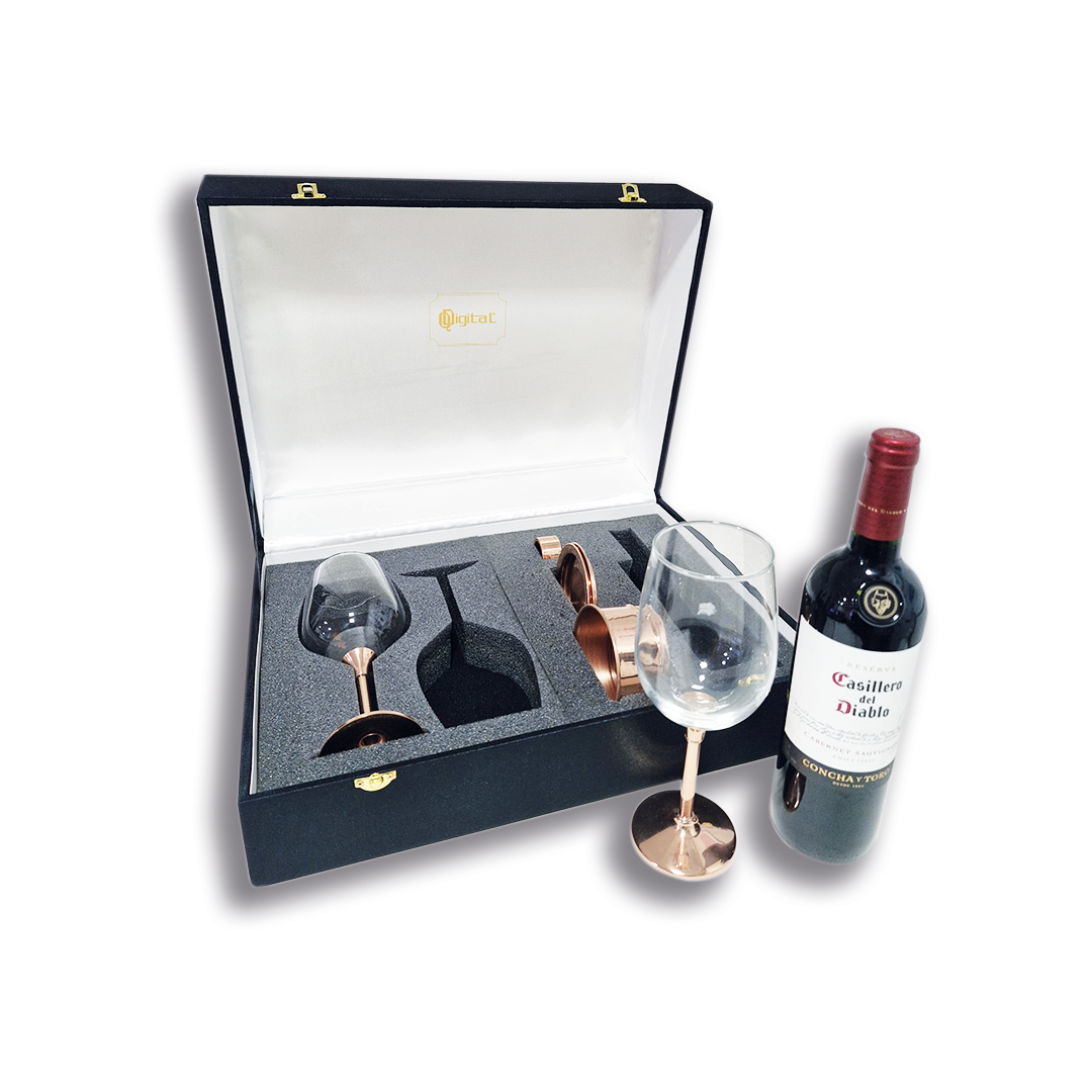 SET COPPER MAJESTY WINE PERFECT CLASS - 3