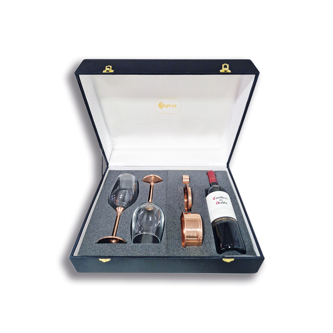 SET COPPER MAJESTY WINE PERFECT CLASS - 4
