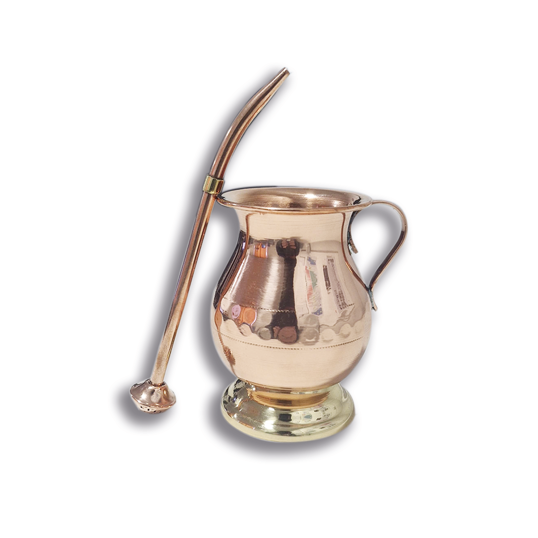 MATE DE COBRE CON BOMBILLA PERFECT CLASS - 1