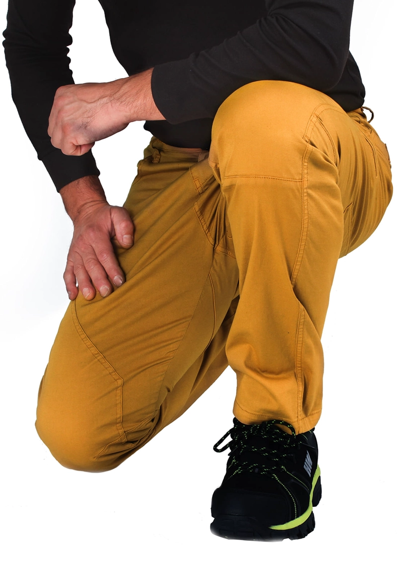 PANTALON HW RANGI HOMBRE MUSTARD - 5