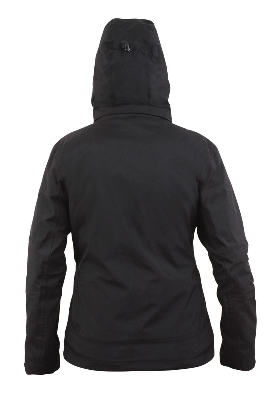 PARKA DESMONTABLE HW RENO 3 EN 1 NEGRO MUJER - 2