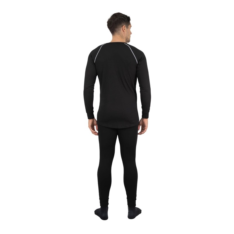 CONJUNTO HOMBRE HARDWORK PRIMERA CAPA DE POLIPROPILENO HW HD1 NEGRO - 4