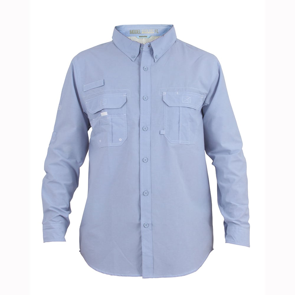 CAMISA HW DUCK DRY CELESTE - 1