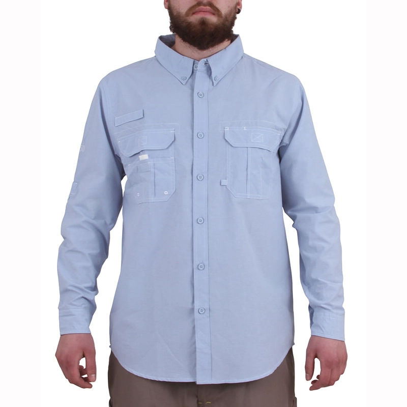 CAMISA HW DUCK DRY CELESTE - 2