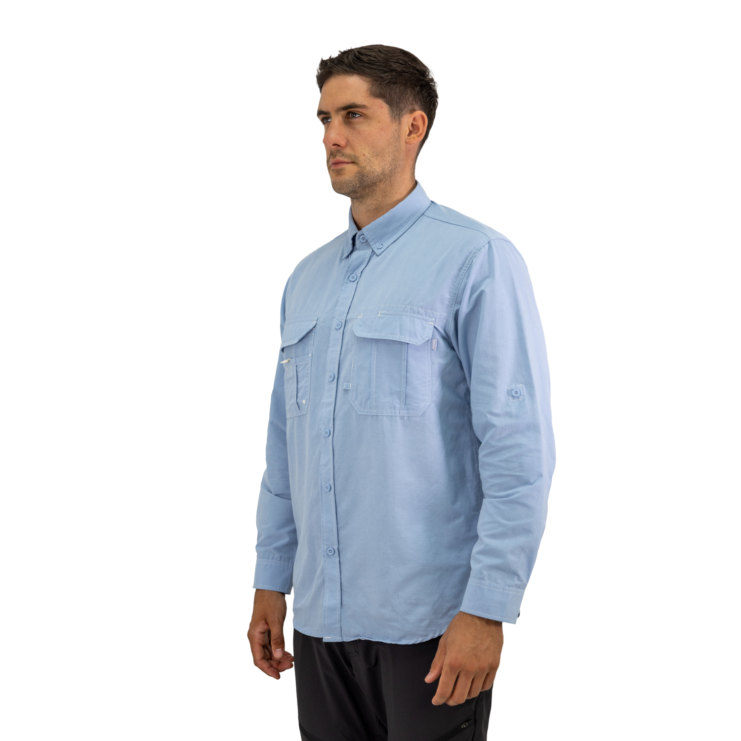 CAMISA HW DUCK DRY CELESTE - 3