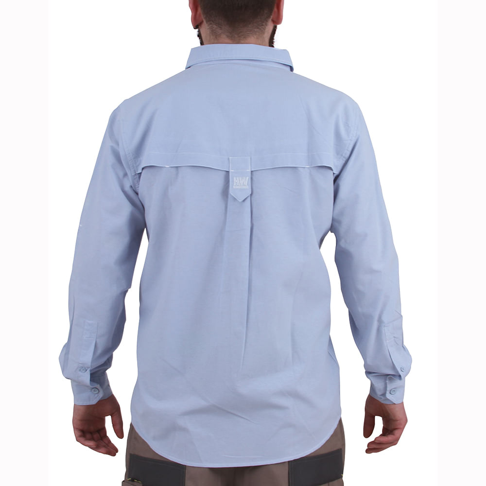 CAMISA HW DUCK DRY CELESTE - 4
