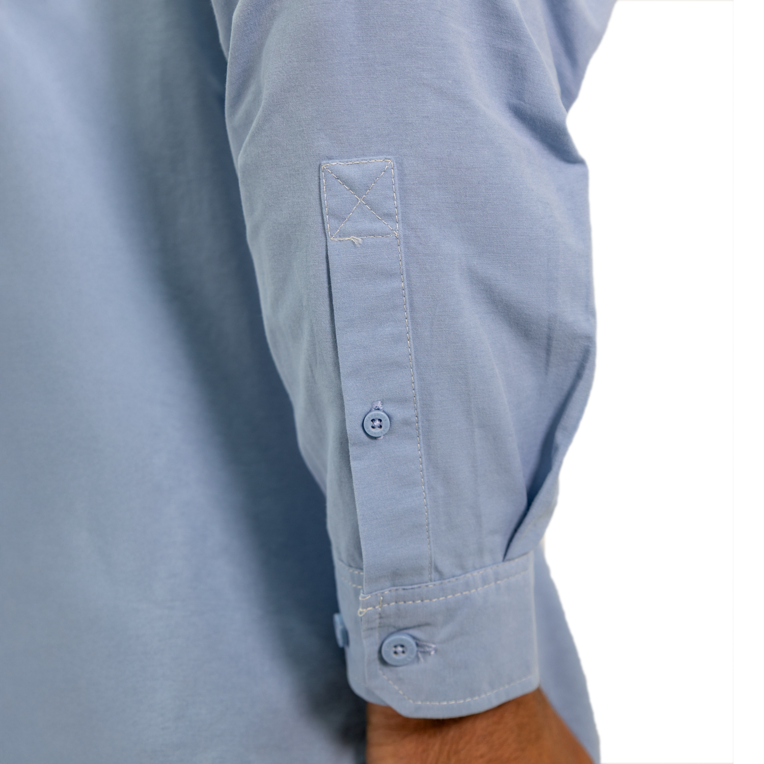 CAMISA HW DUCK DRY CELESTE - 8