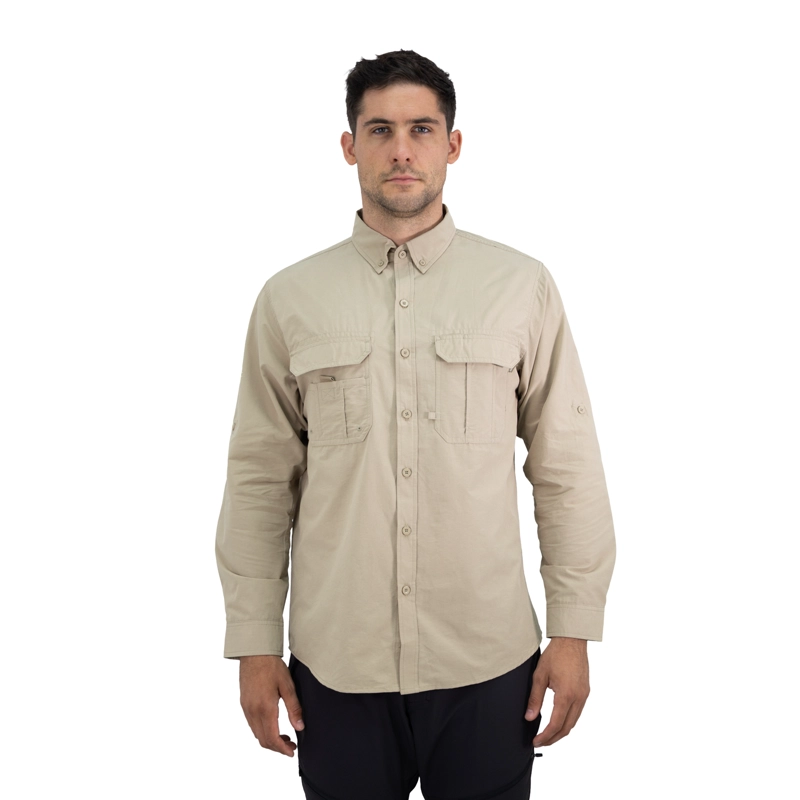 CAMISA HW DUCK DRY BEIGE - 1