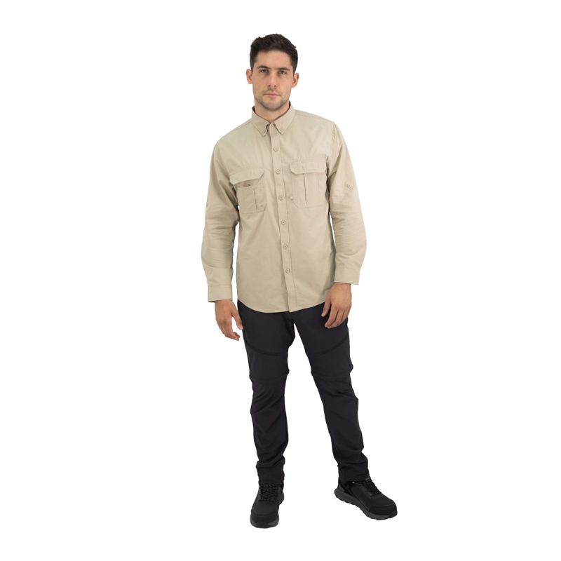 CAMISA HW DUCK DRY BEIGE - 5