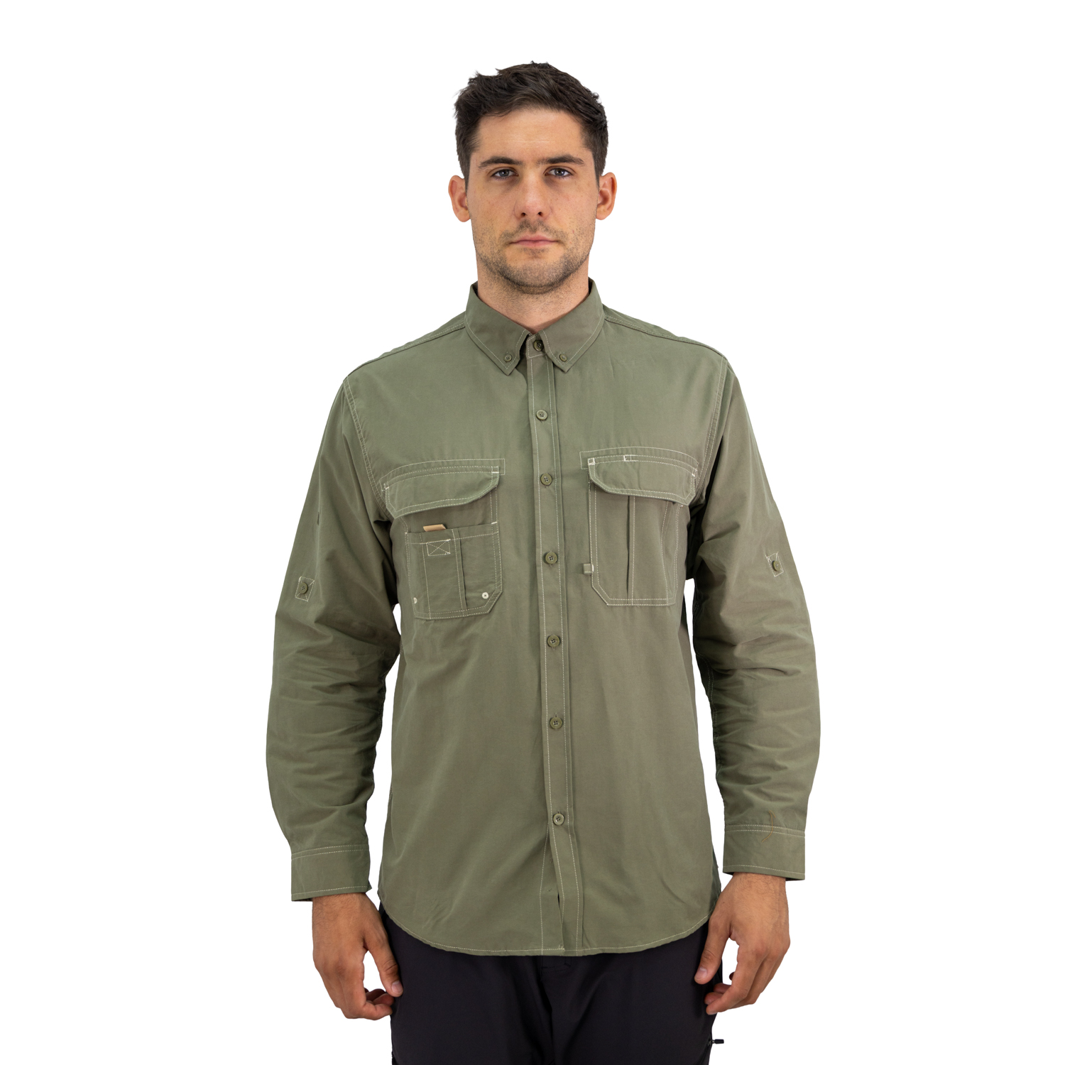 CAMISA HW DUCK DRY VERDE - 1