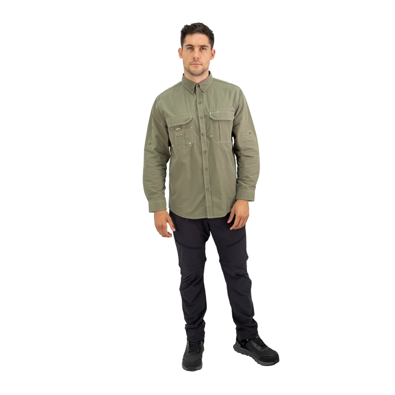 CAMISA HW DUCK DRY VERDE - 5