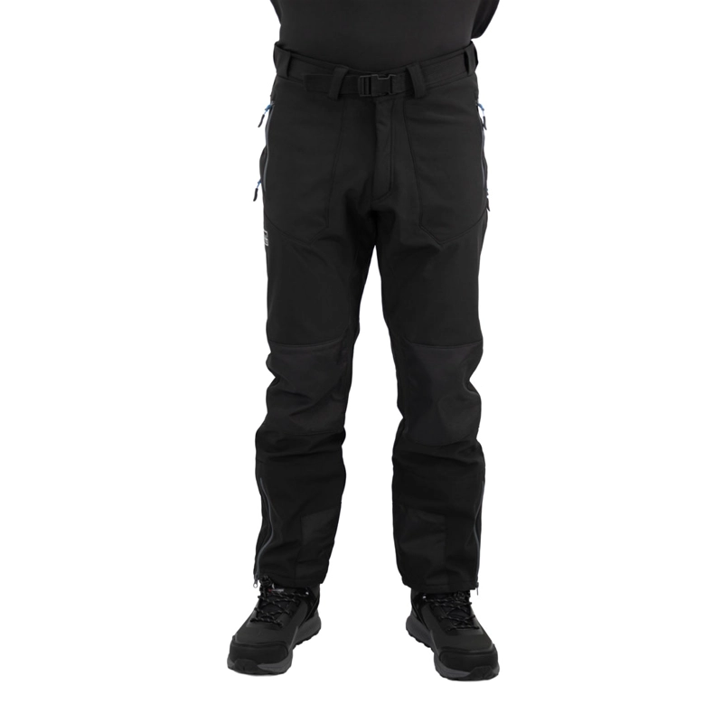 PANTALÓN HW HOMBRE HARDWORK NEGRO/AZUL SOFTSHELL WOLVERINE ANTIÁCIDO - 1