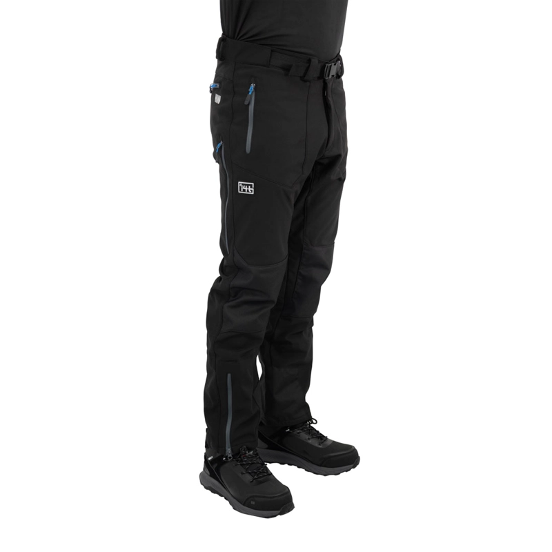 PANTALÓN HW HOMBRE HARDWORK NEGRO/AZUL SOFTSHELL WOLVERINE ANTIÁCIDO - 2