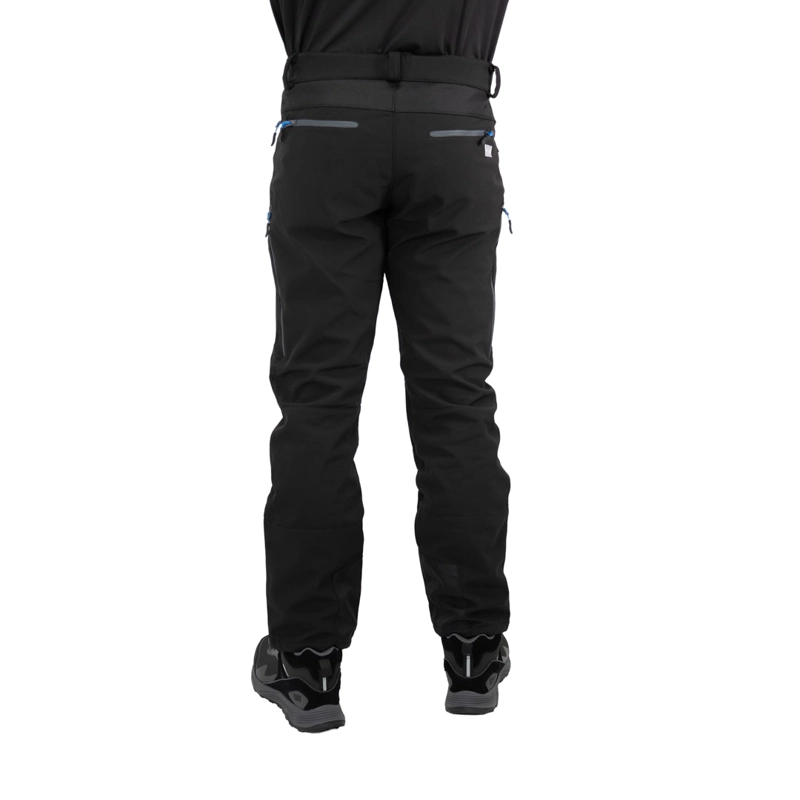 PANTALÓN HW HOMBRE HARDWORK NEGRO/AZUL SOFTSHELL WOLVERINE ANTIÁCIDO - 4