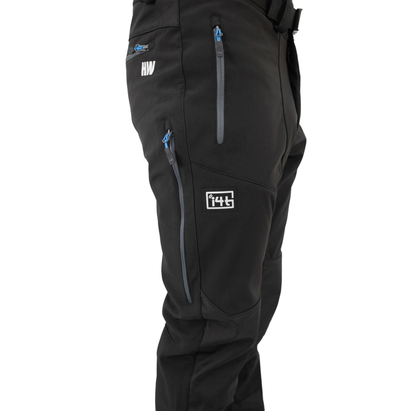 PANTALÓN HW HOMBRE HARDWORK NEGRO/AZUL SOFTSHELL WOLVERINE ANTIÁCIDO - 5