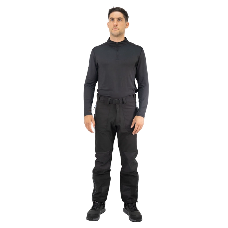 PANTALÓN HW HOMBRE HARDWORK NEGRO/AZUL SOFTSHELL WOLVERINE ANTIÁCIDO - 6