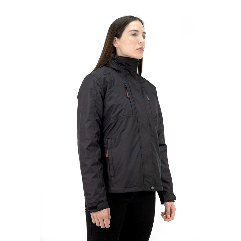 PARKA DESMONTABLE QUEBEC OTTAWA 3 EN 1 NEGRO MUJER - 2
