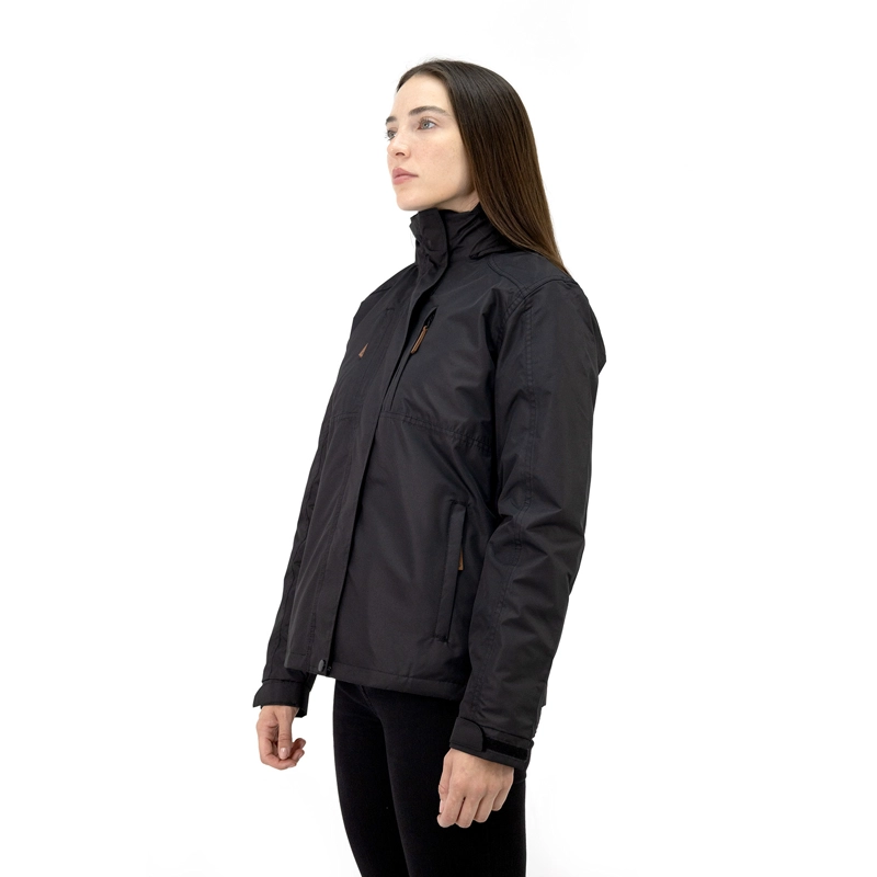 PARKA DESMONTABLE QUEBEC OTTAWA 3 EN 1 NEGRO MUJER - 3