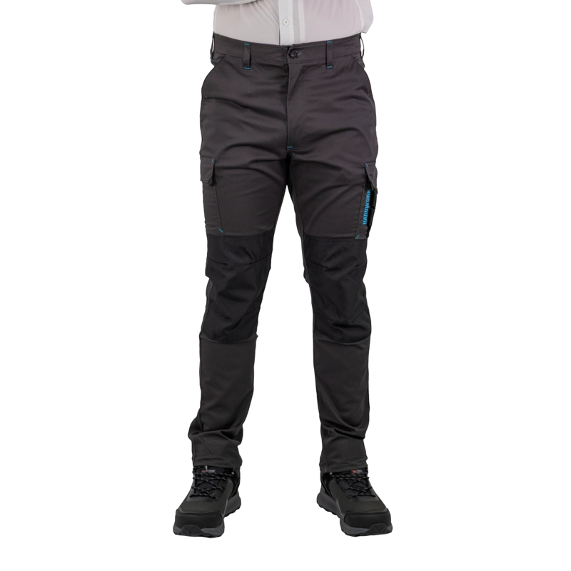 PANTALÓN CARGO HW HOMBRE HARDWORK CARBÓN GREY DAKOTA SPANDEX - 1