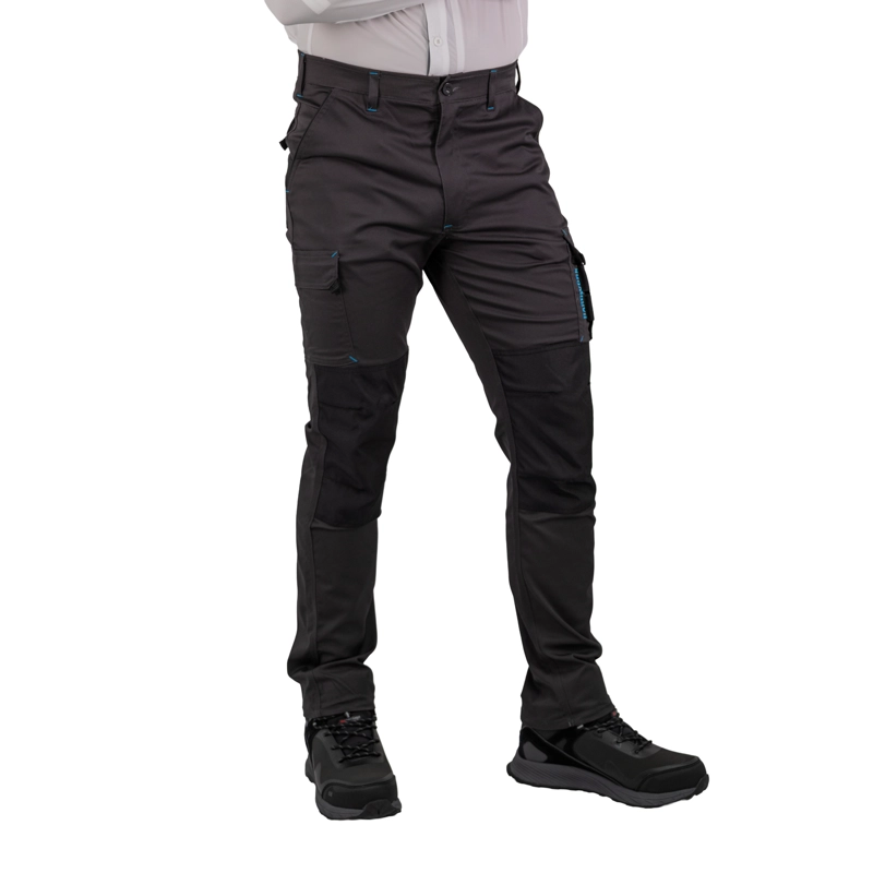 PANTALÓN CARGO HW HOMBRE HARDWORK CARBÓN GREY DAKOTA SPANDEX - 2