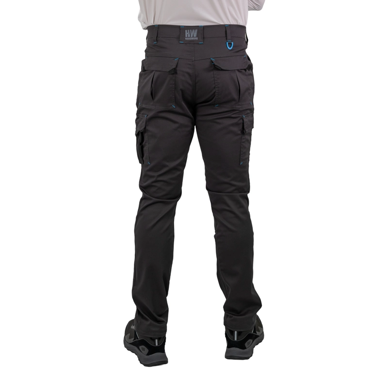 PANTALÓN CARGO HW HOMBRE HARDWORK CARBÓN GREY DAKOTA SPANDEX - 4