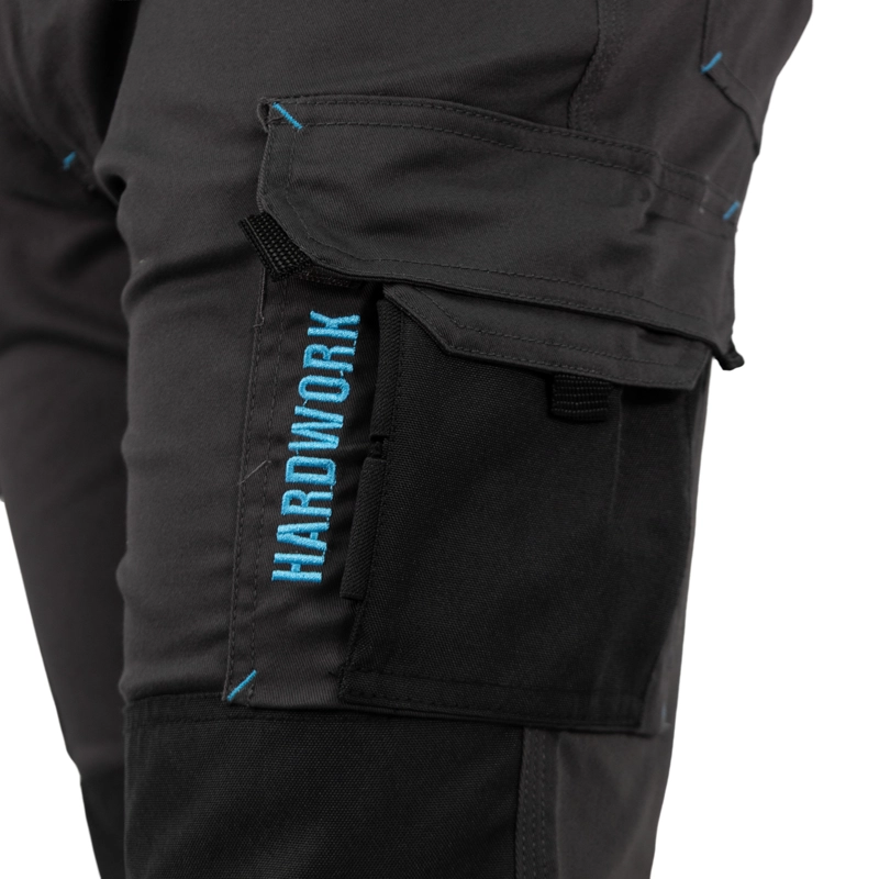 PANTALÓN CARGO HW HOMBRE HARDWORK CARBÓN GREY DAKOTA SPANDEX - 8