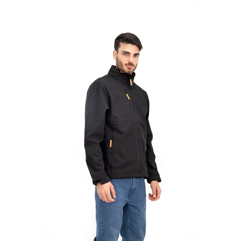 SOFTSHELL QUEBEC LOBO NEGRO HOMBRE - 1