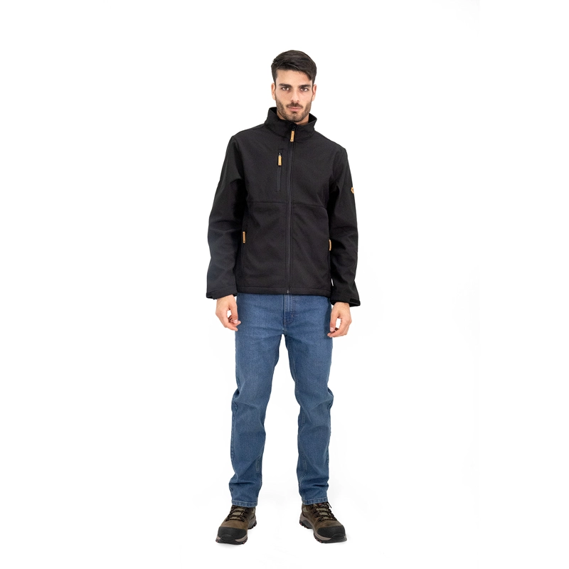 SOFTSHELL QUEBEC LOBO NEGRO HOMBRE - 4