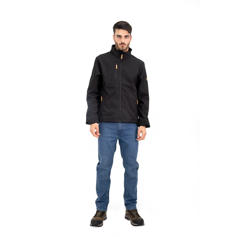 SOFTSHELL QUEBEC LOBO NEGRO HOMBRE - 4