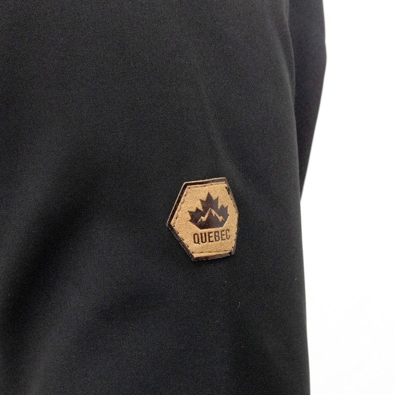 SOFTSHELL QUEBEC LOBO NEGRO HOMBRE - 6