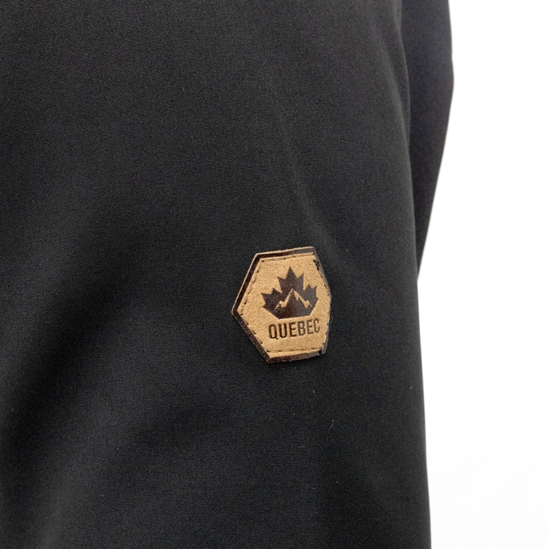 SOFTSHELL QUEBEC LOBO NEGRO HOMBRE - 6