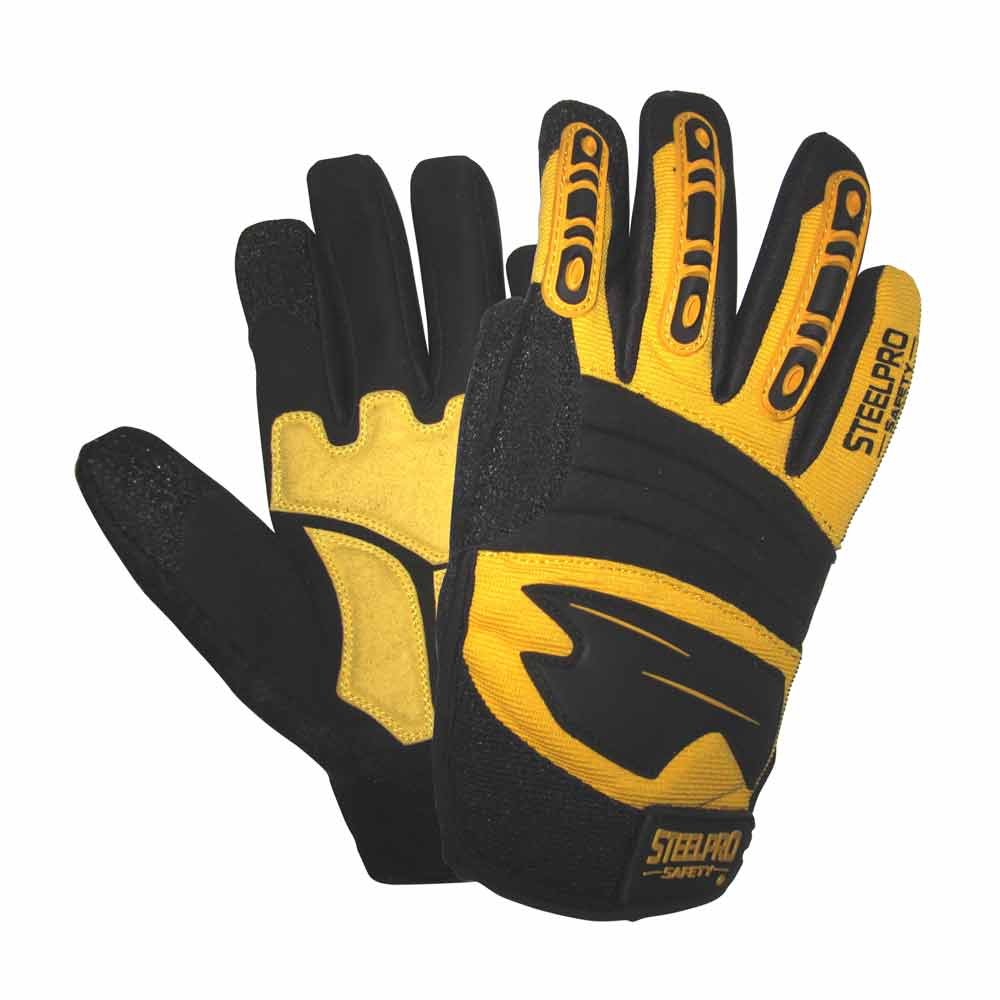 GUANTE STEELPRO NEGRO EXECUTIVE IMPACT FORCE - 1
