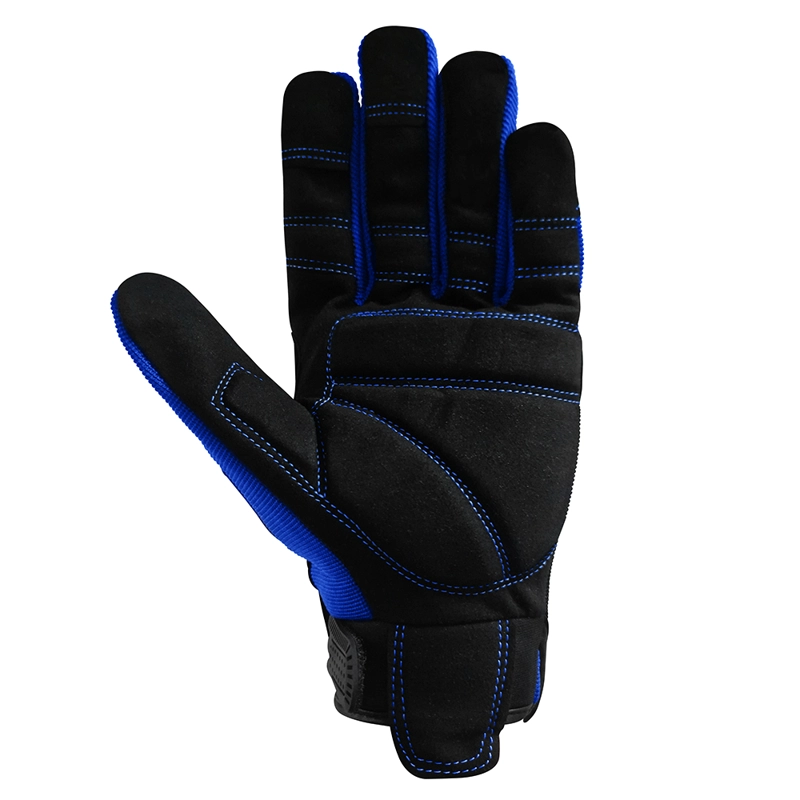 GUANTE STEELPRO AZUL ANTIVIBRACIÓN - 2