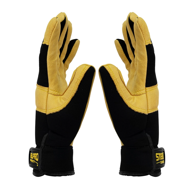 GUANTE STEELPRO AMARILLO EXECUTIVE WORK - 4