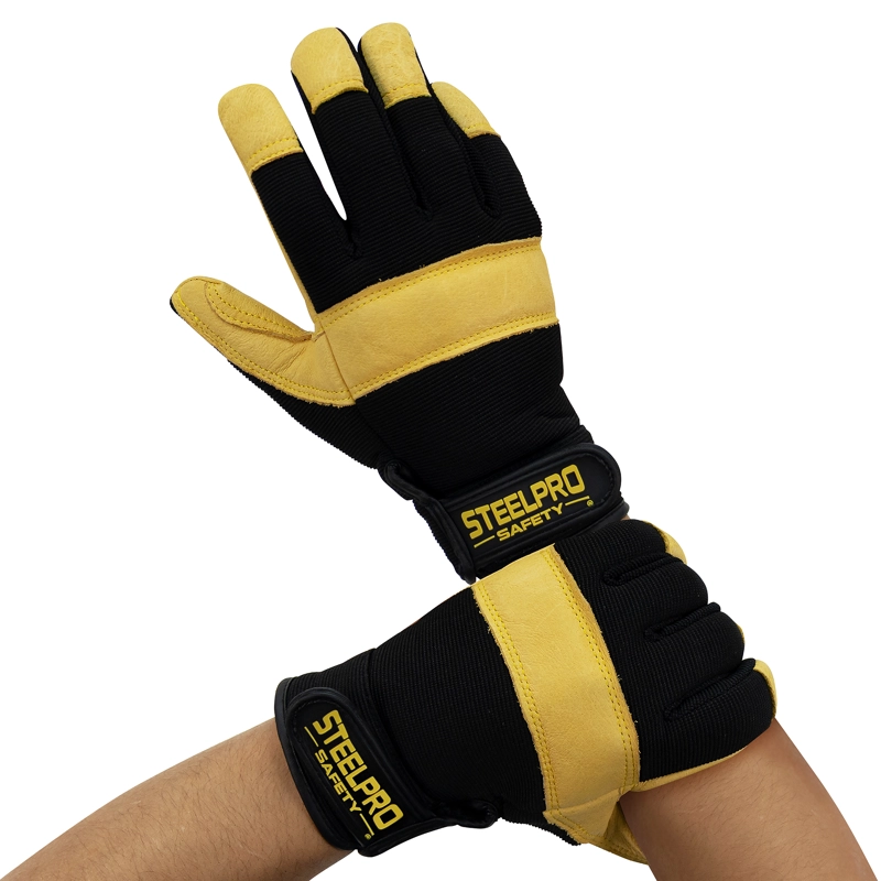 GUANTE STEELPRO AMARILLO EXECUTIVE WORK - 5