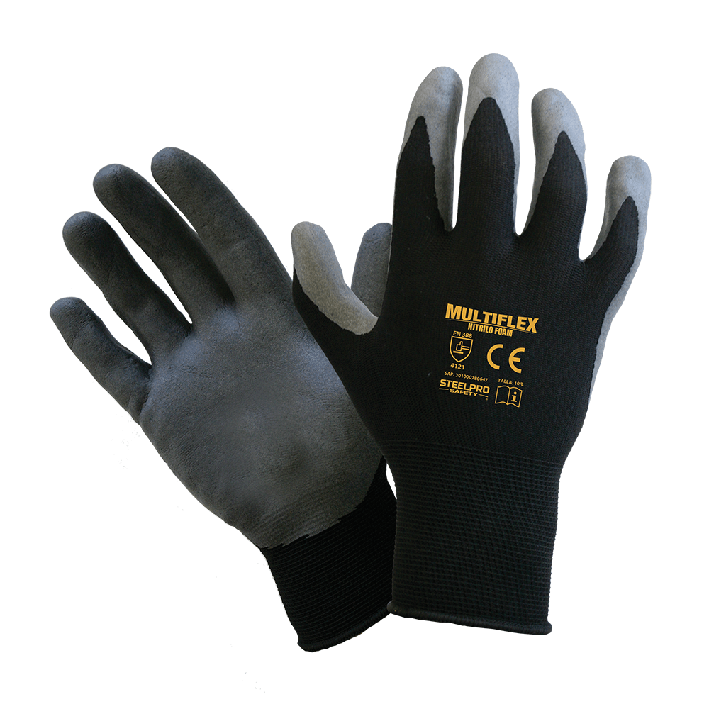 GUANTE MULTIFLEX POLIE STER NITRILO FOAM - 1
