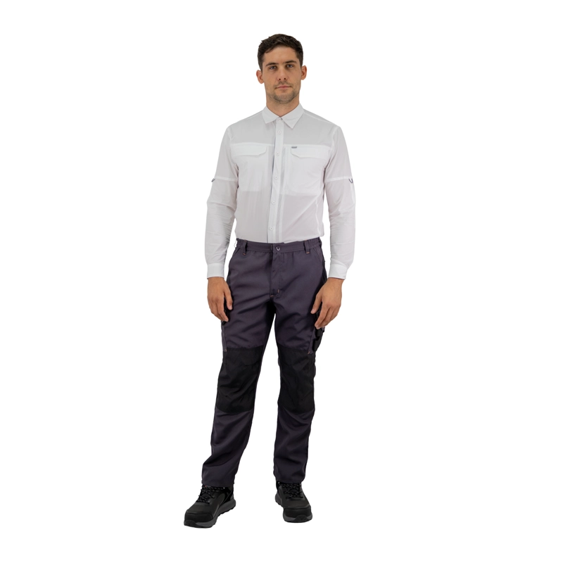 PANTALÓN CARGO HOMBRE HARDWORK CARBÓN GREY HW DAKOTA ANTIÁCIDO - 5