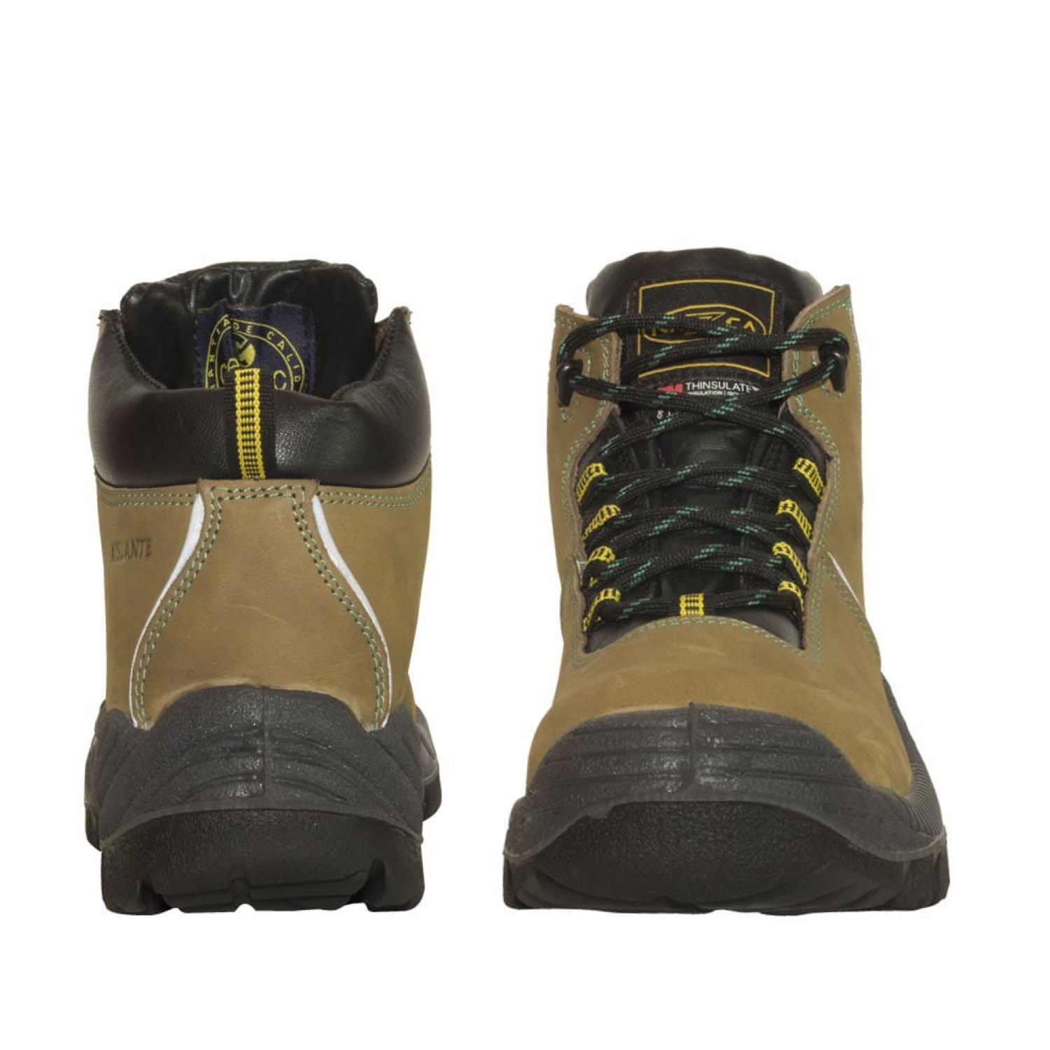 ZAPATO SEGURIDAD NAZCA BOTIN LOA PU NU 205 - 3