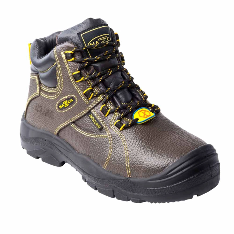 ZAPATO SEGURIDAD NAZCA BOTIN PALIO CAFE  PU NU 410 - 2