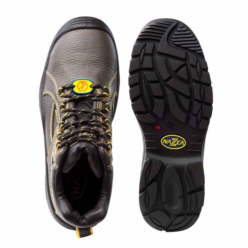 ZAPATO SEGURIDAD NAZCA BOTIN PALIO CAFE  PU NU 410 - 4