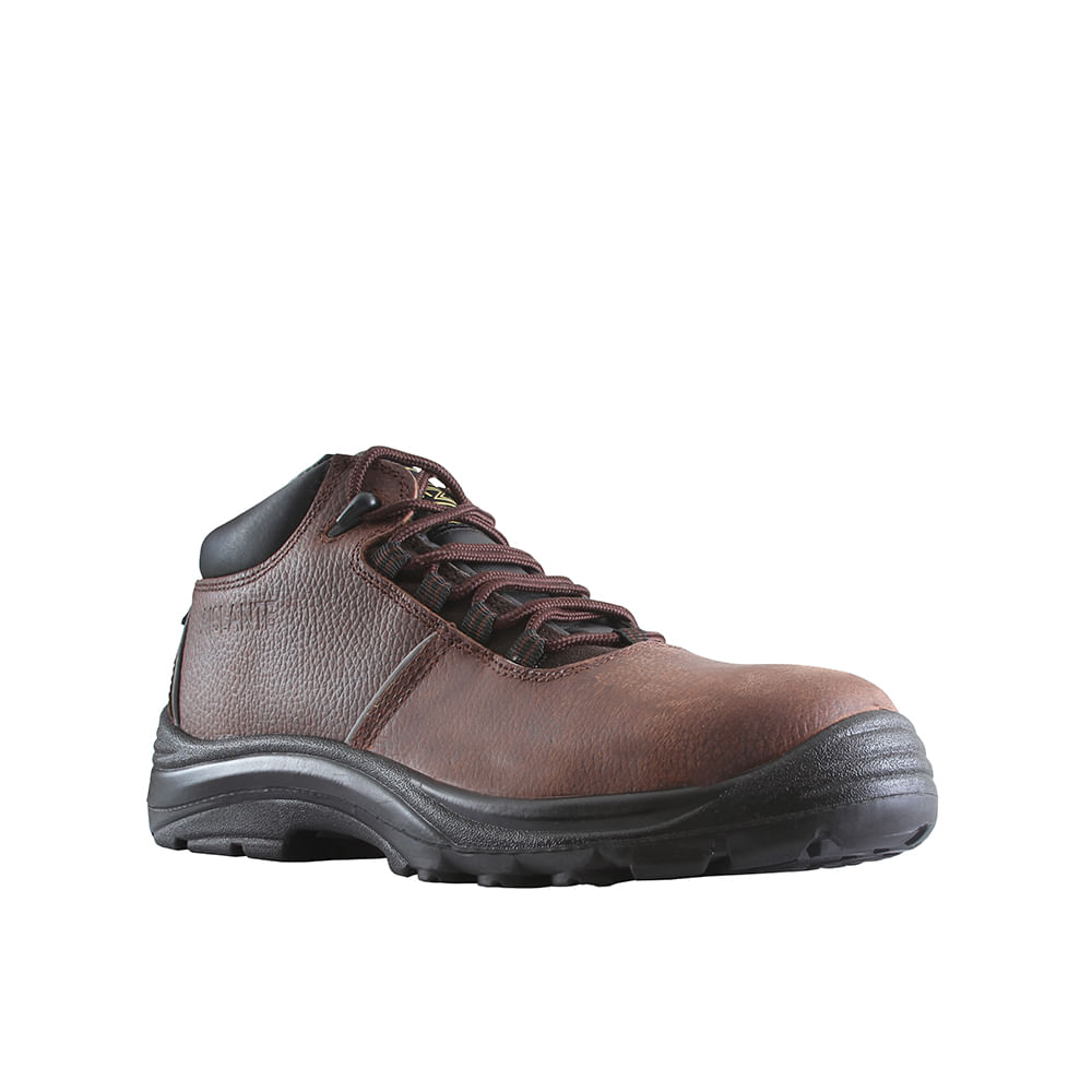 ZAPATO SEGURIDAD NAZCA BOTIN THOR CAFE PU NU 200 - 2