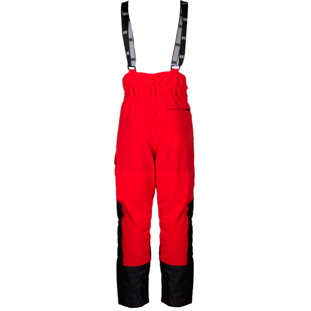 PANTALON HW HOMBRE HARDWORK ROJO ANTICORTE MOTOSIERRA - 2