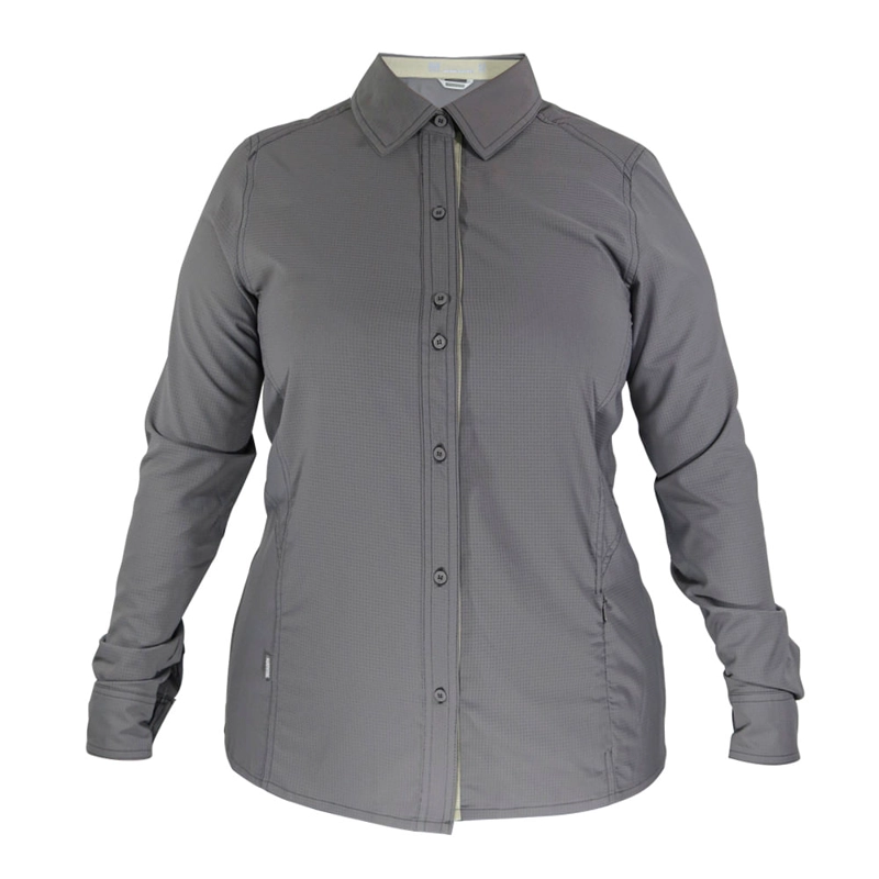 CAMISA HW OREGON MUJER GRIS - 1