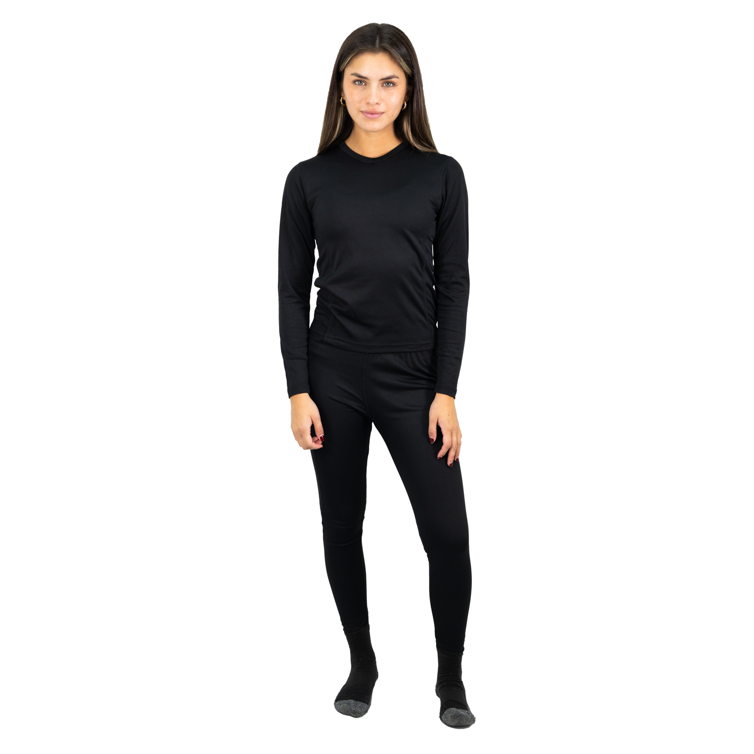 CONJUNTO MUJER HARDWORK NEGRO INTERIOR HW HDX - 1
