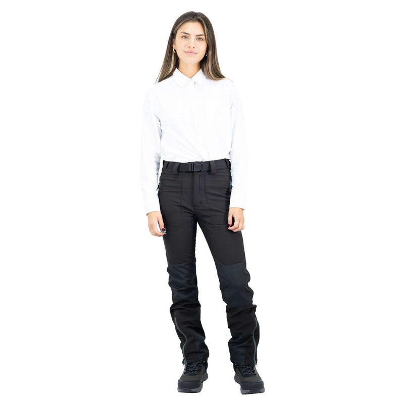 PANTALON TERMICO HW MUJER HARDWORK BLACK WOLVERINE ANTIACIDO - 5
