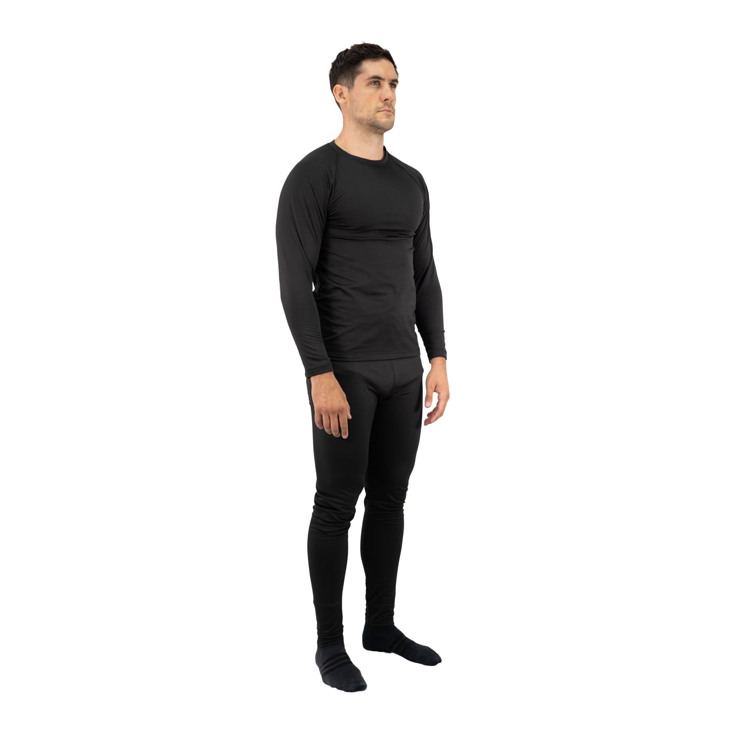 CONJUNTO HOMBRE HARDWORK INTERIOR PRIMERA CAPA HW HDX TERMICO NEGRO - 2